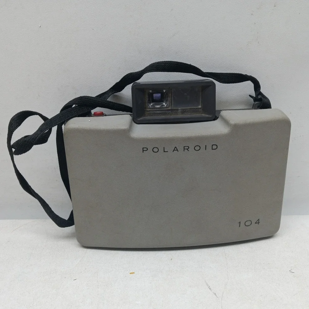 POLAROID Automatic‎ 104 LAND CAMERA w/ Manual & Original Box, VINTAGE